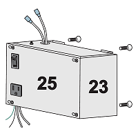All-o-Matic Power Supply Box Front Cover